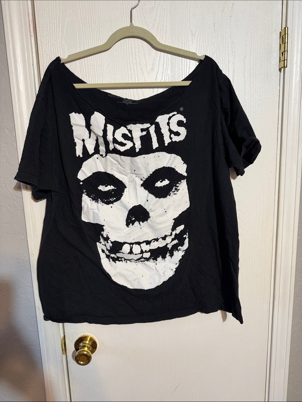 Womens Black Short Sleeve Graphic Tee